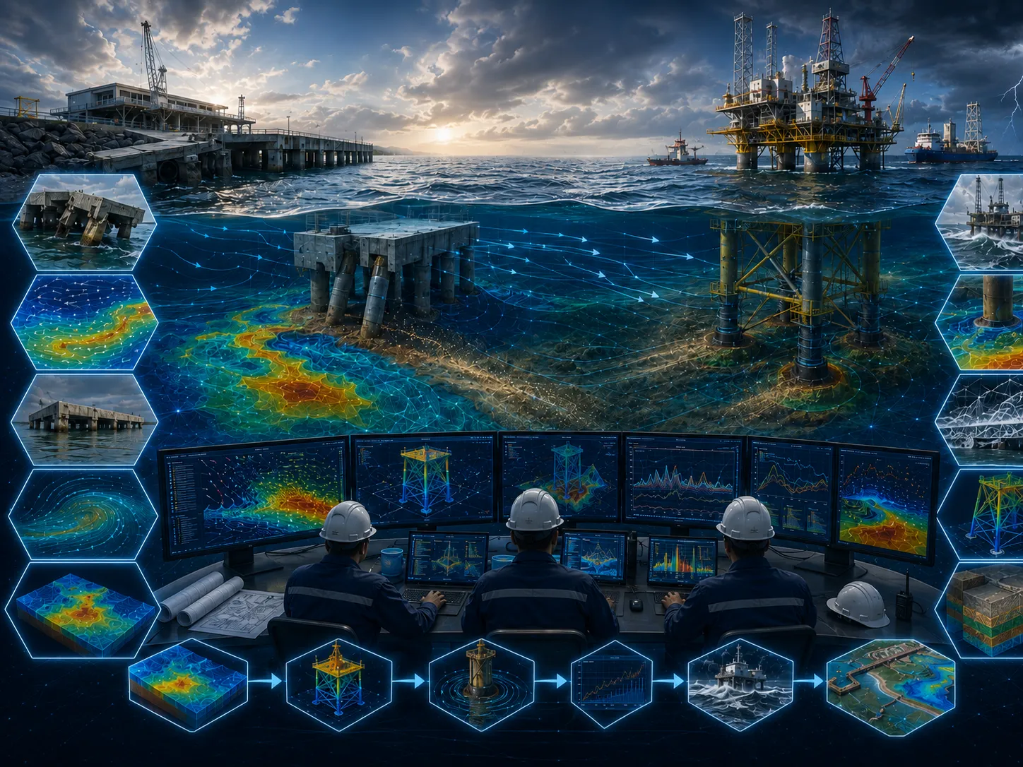 Offshore Structure Stability visual