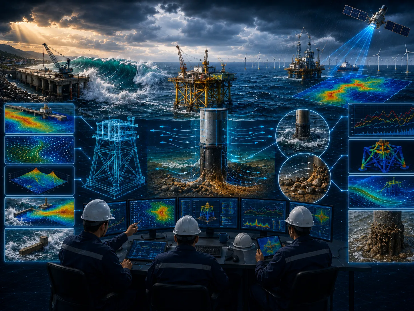 Offshore Structure Strength visual