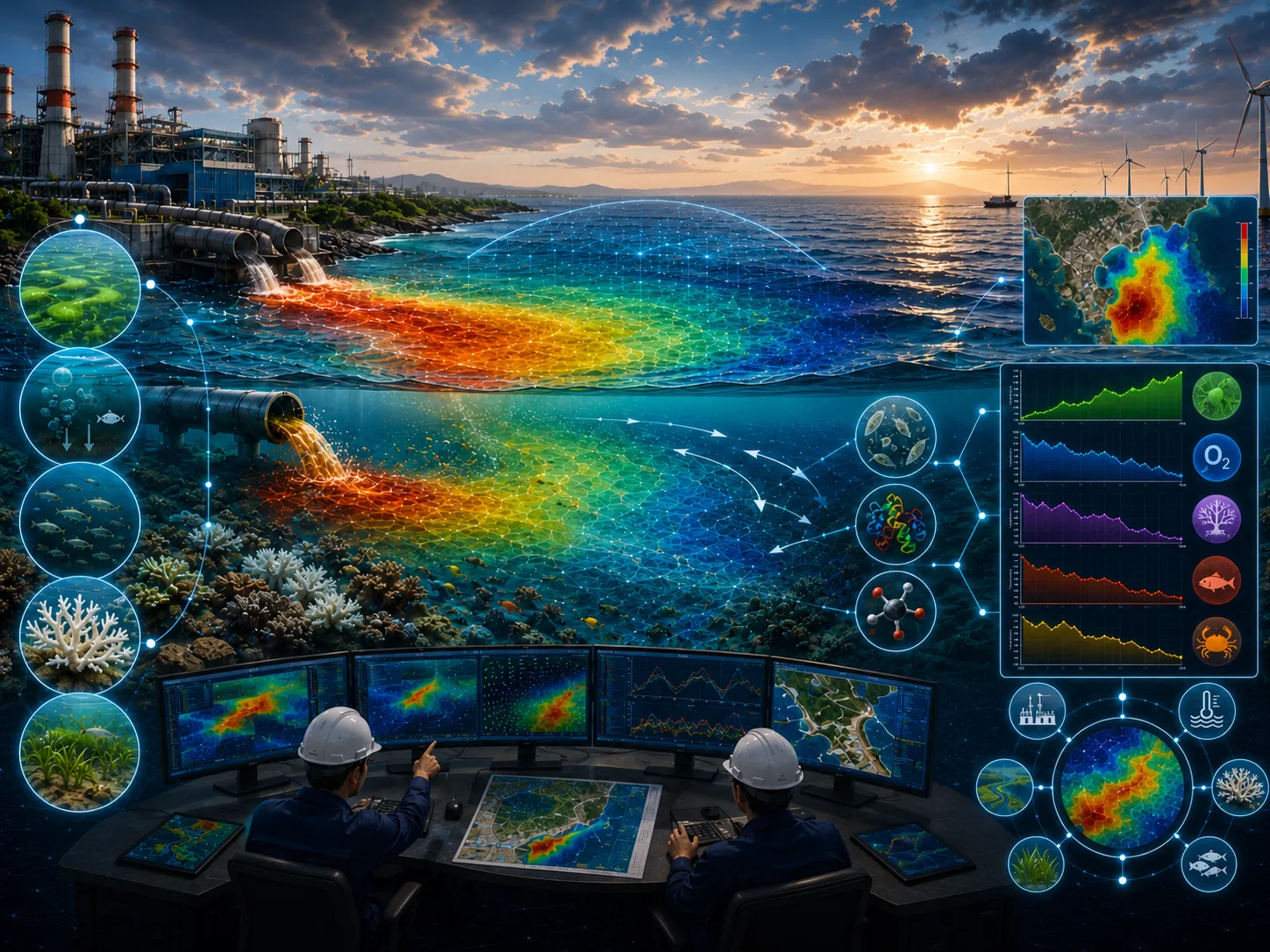 Impacts of Thermal Waste Dispersion visual