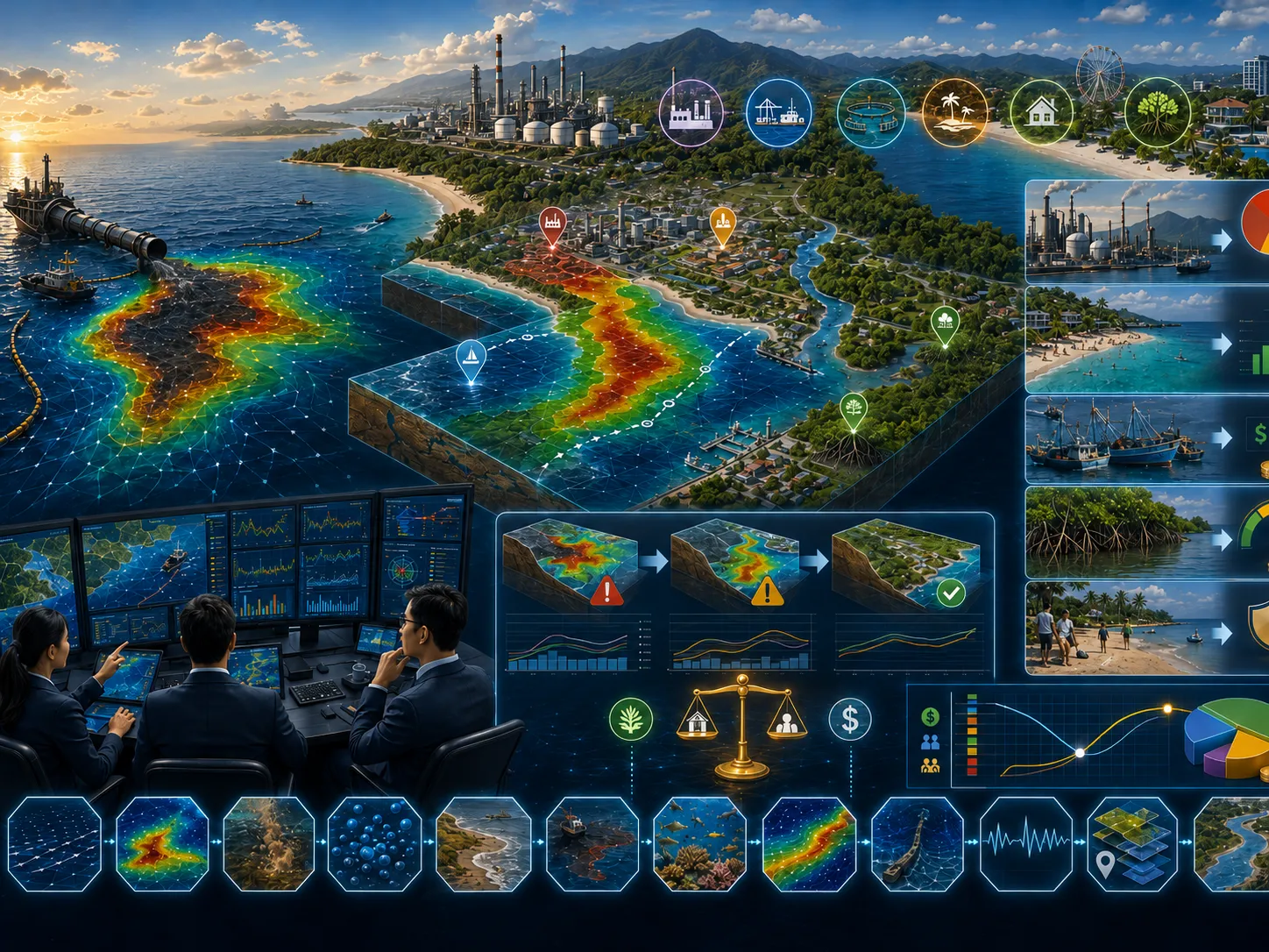 Optimization of Coastal Economic Value visual