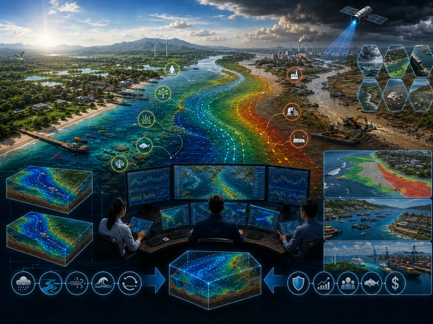 Estuary and Coastal Management visual