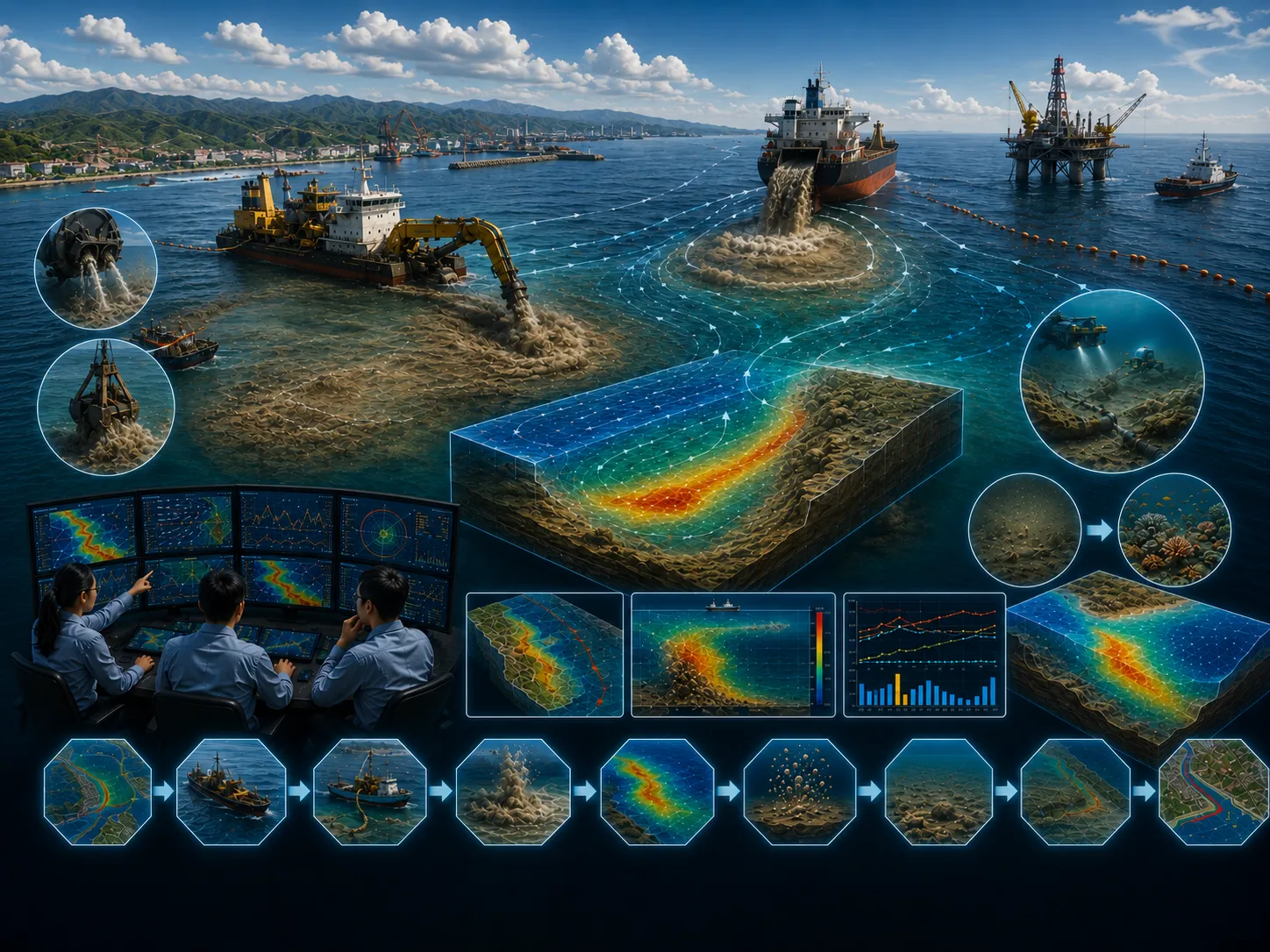 Marine Dredging Sedimentation visual