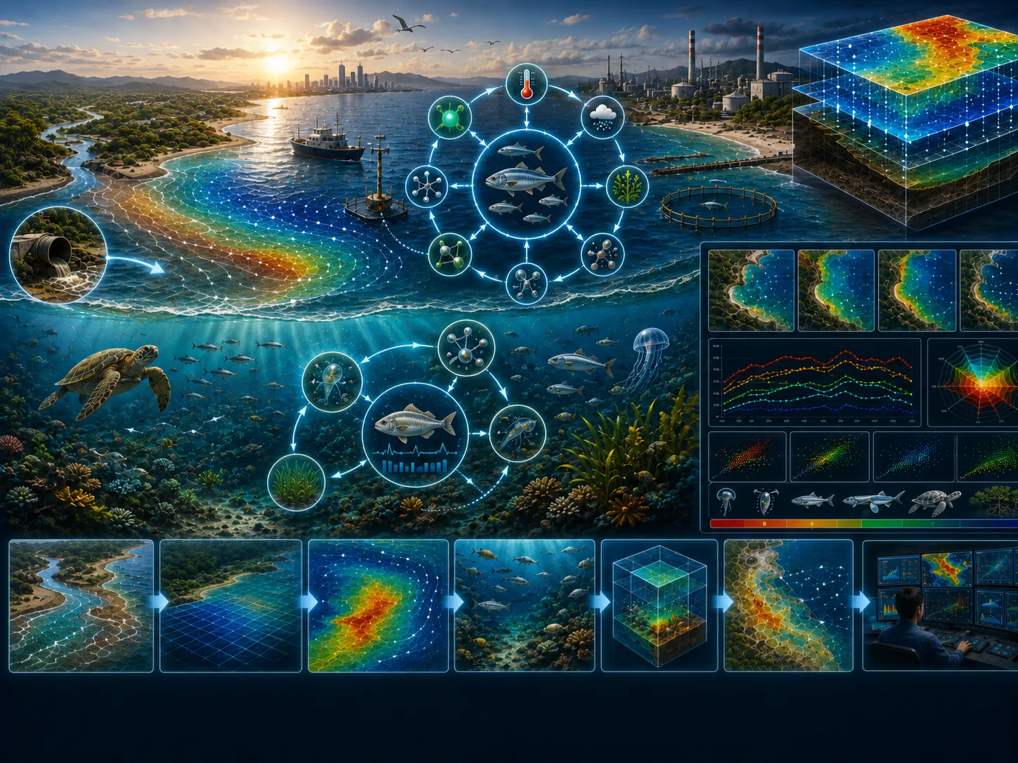 Environmental–Aquatic Biota Interactions visual