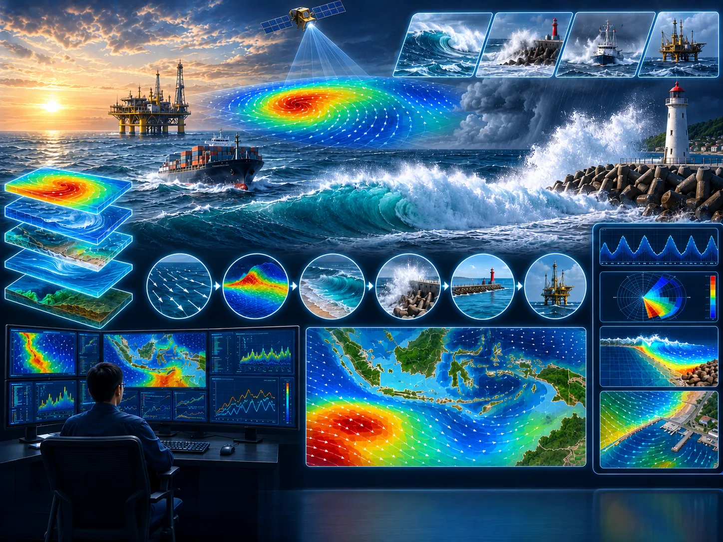 Ocean Wave Prediction visual