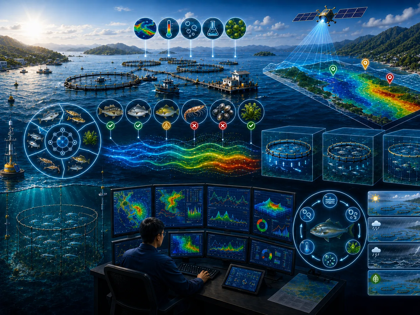 Identification and Optimization of Marine Aquaculture Species visual