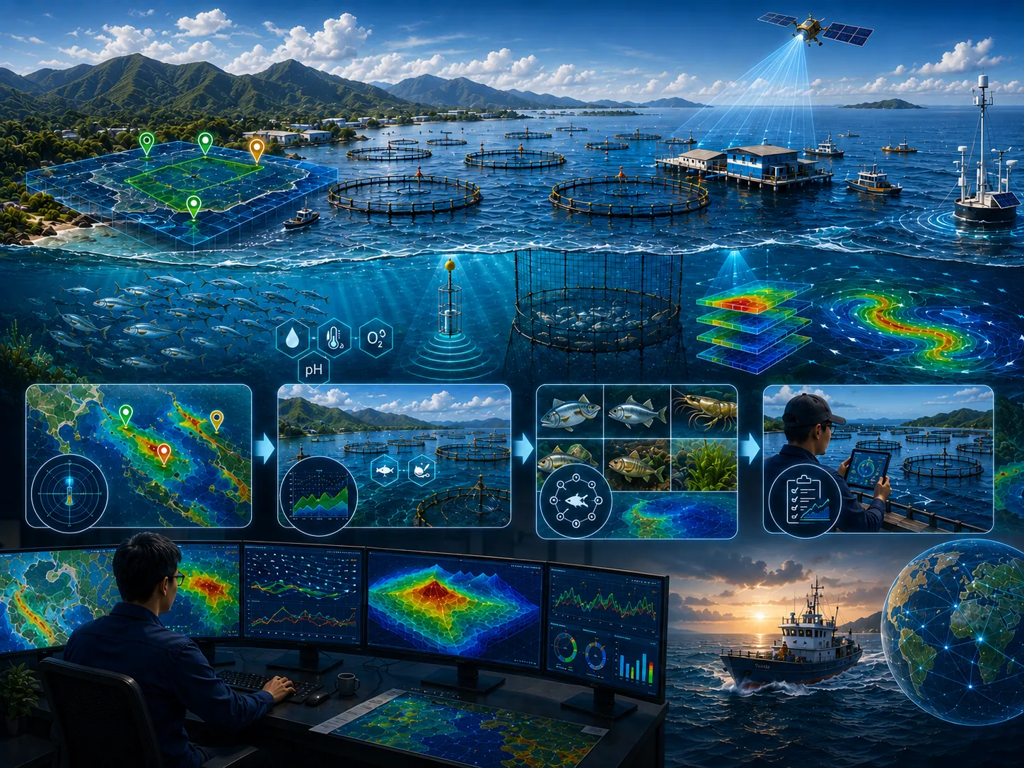 Marine Aquaculture Management visual