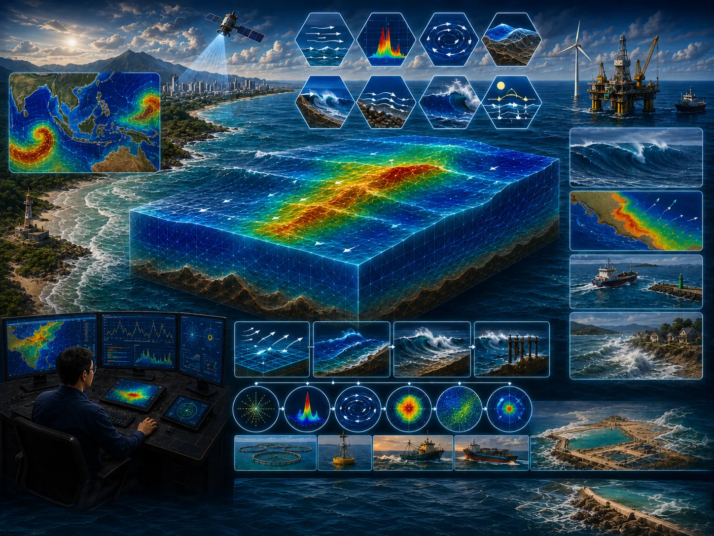Spectral Wave Model visual