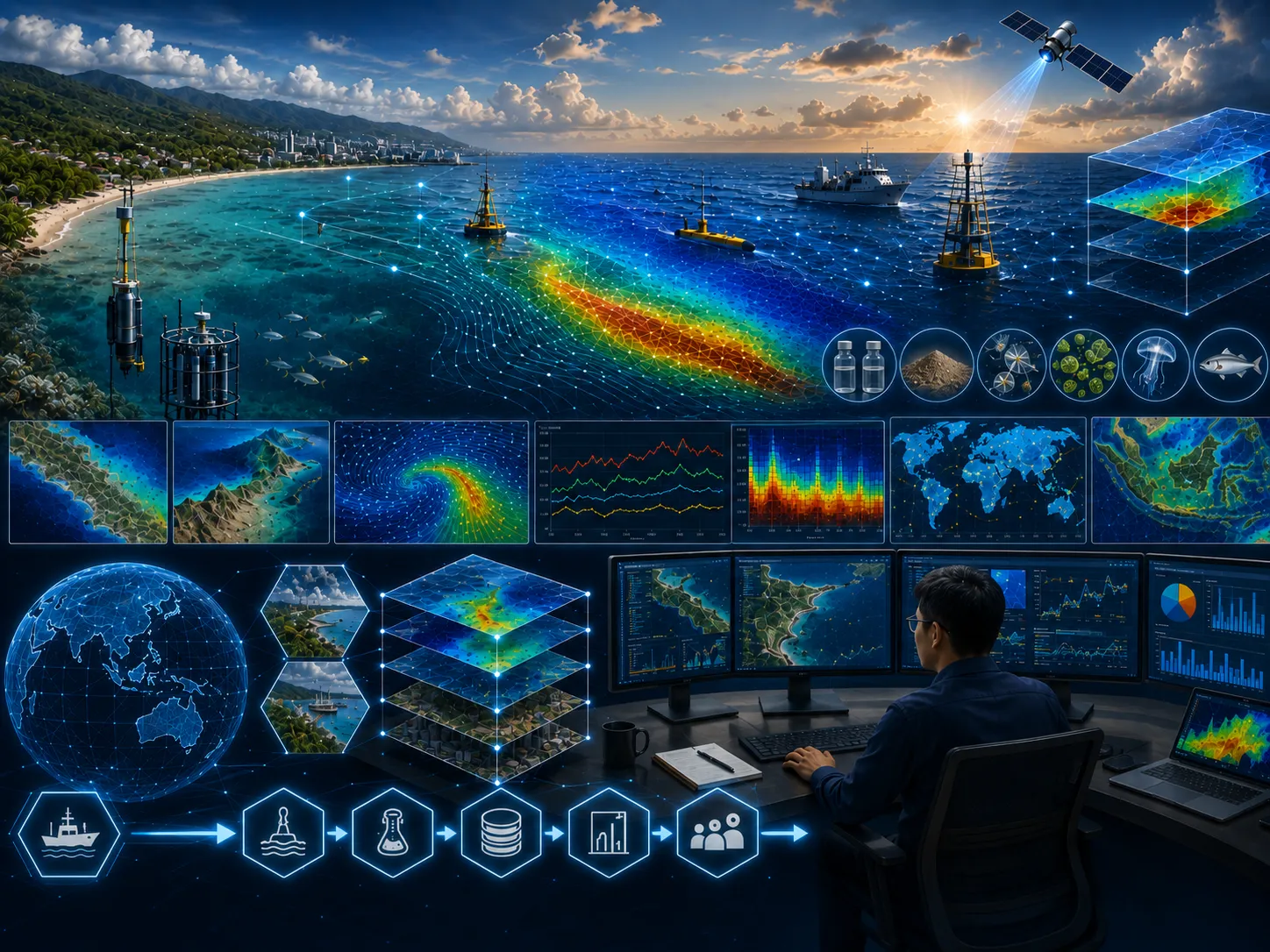 Coastal and Marine Data visual