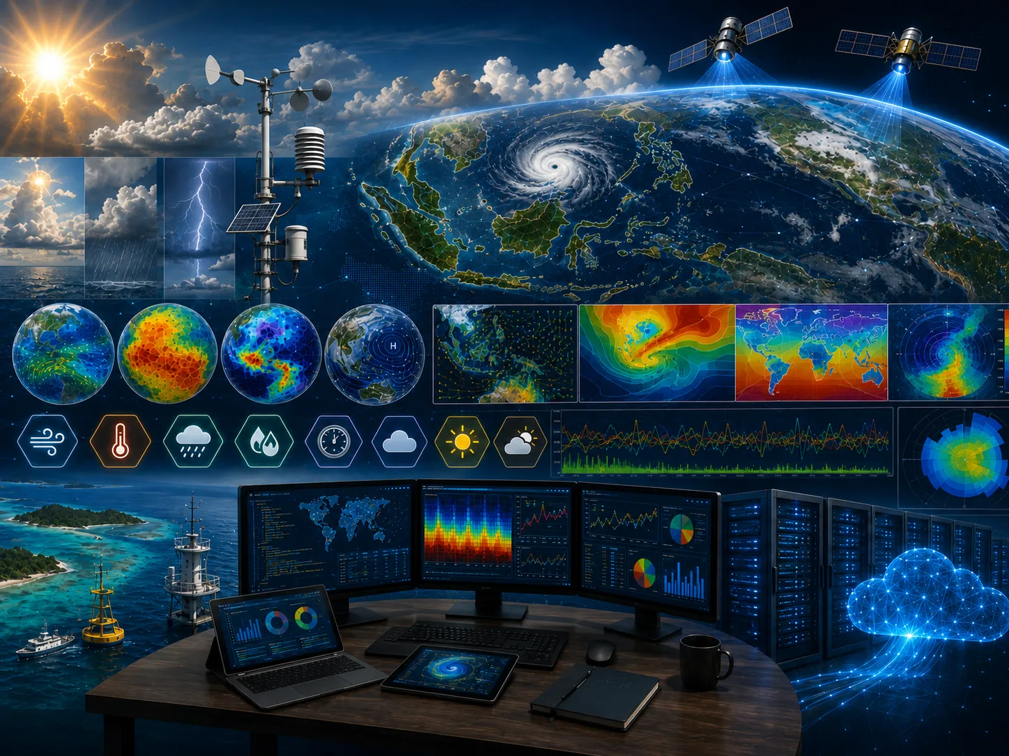 Weather and Climate Data visual