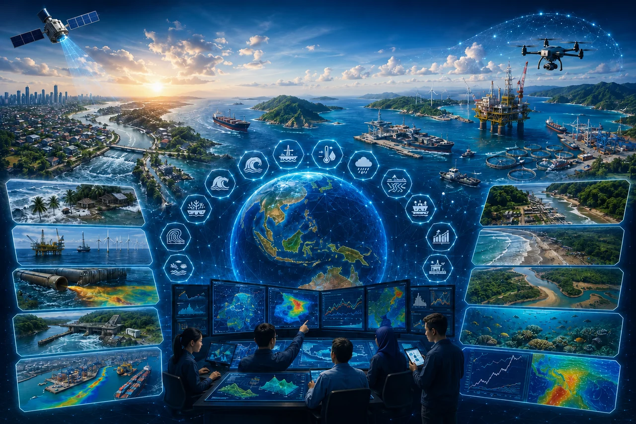 Coastal and ocean decision intelligence visual