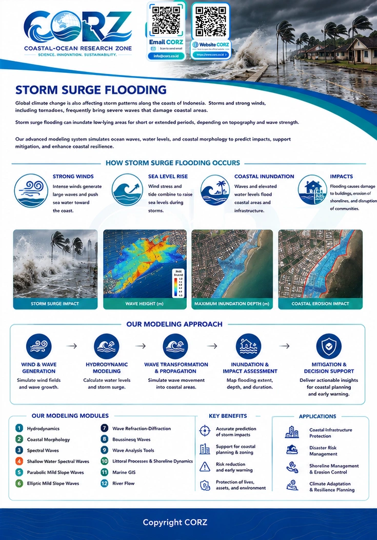 Leaflet Storm Surge Flooding