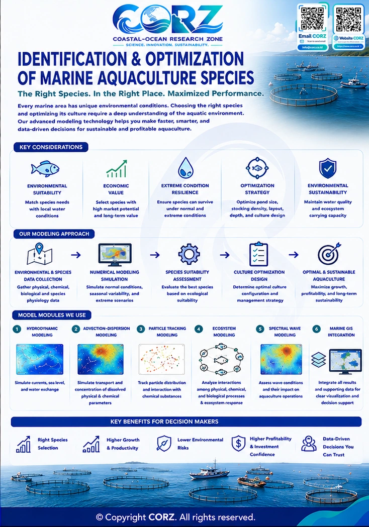 Leaflet Identification and Optimization of Marine Aquaculture Species