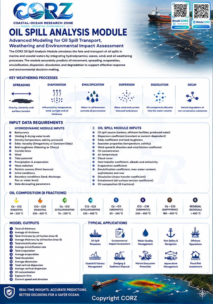 Leaflet Oil Spill Analysis Module