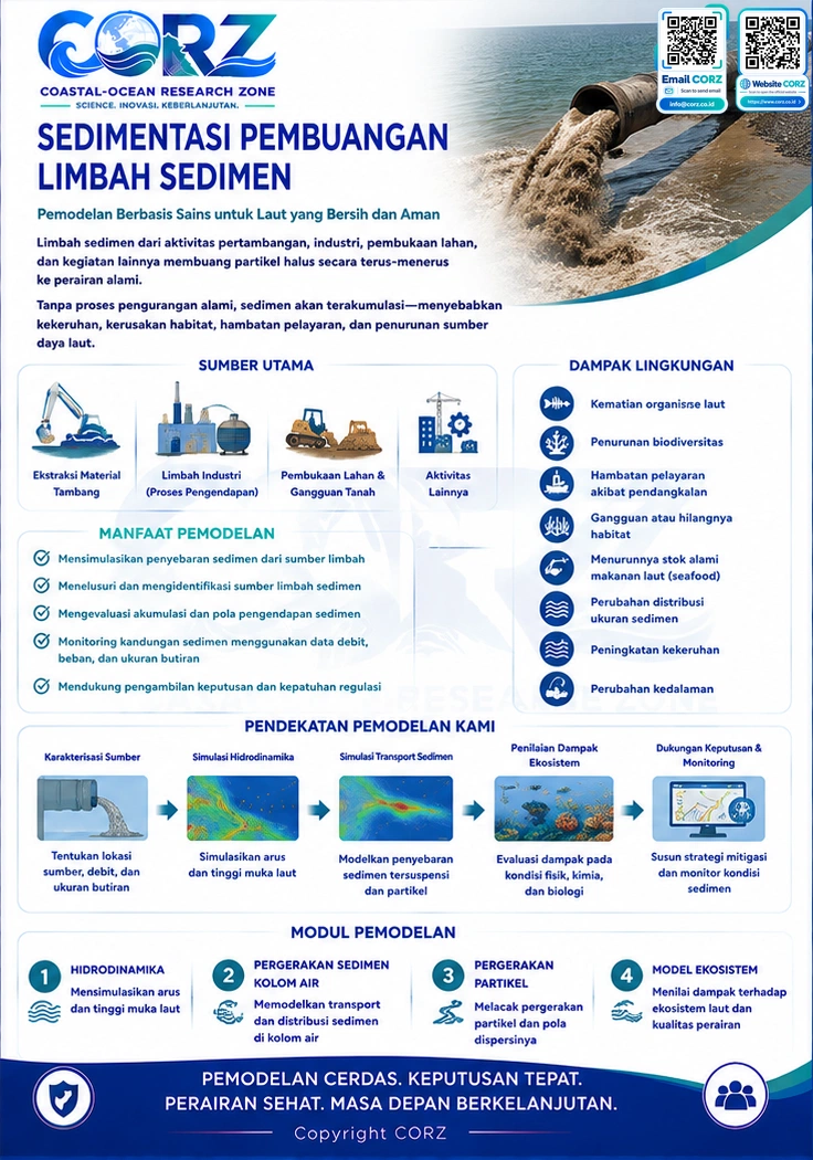 Leaflet Sedimentasi Pembuangan Limbah Sedimen